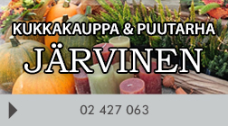 Kukkakauppa & Puutarha Järvinen logo